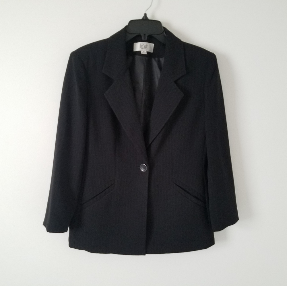 Le Suit Single-Breasted Blazer Jacket